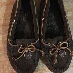 Coach Slippers- Moccasin